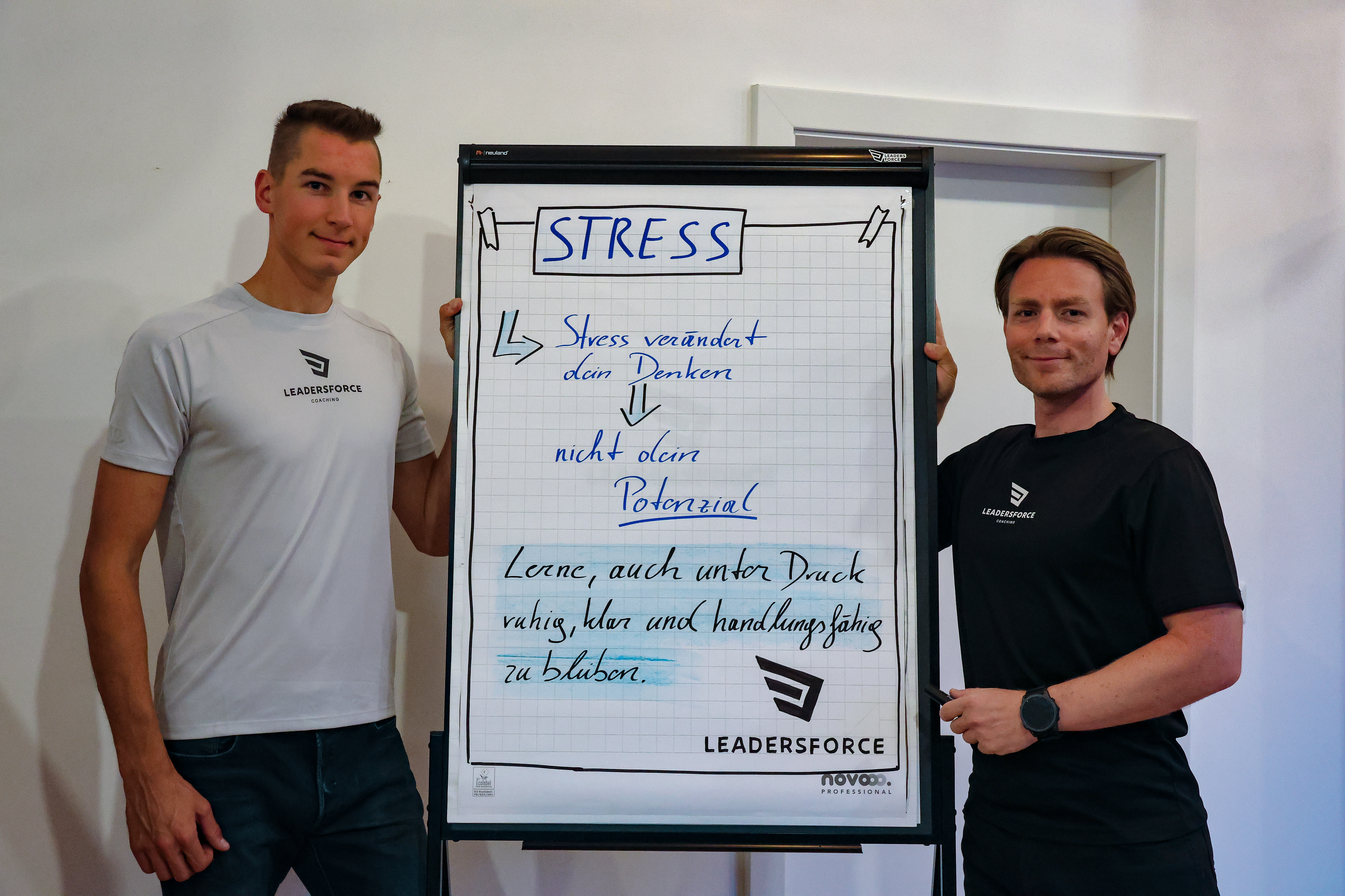 Leadersforce Moment mit Thomas und Fabian